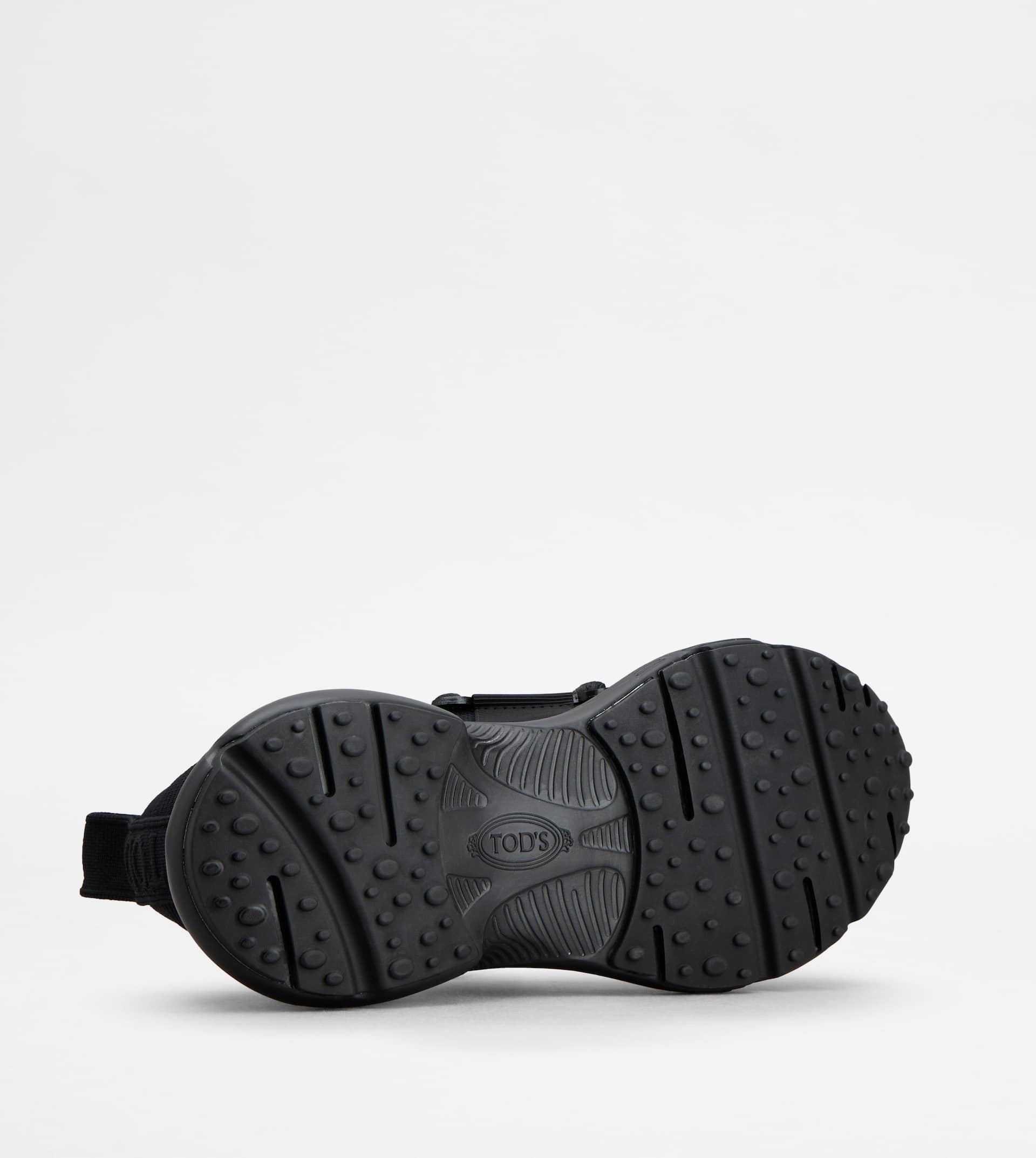KATE SLIP-ON SNEAKERS IN FABRIC - BLACK - 4
