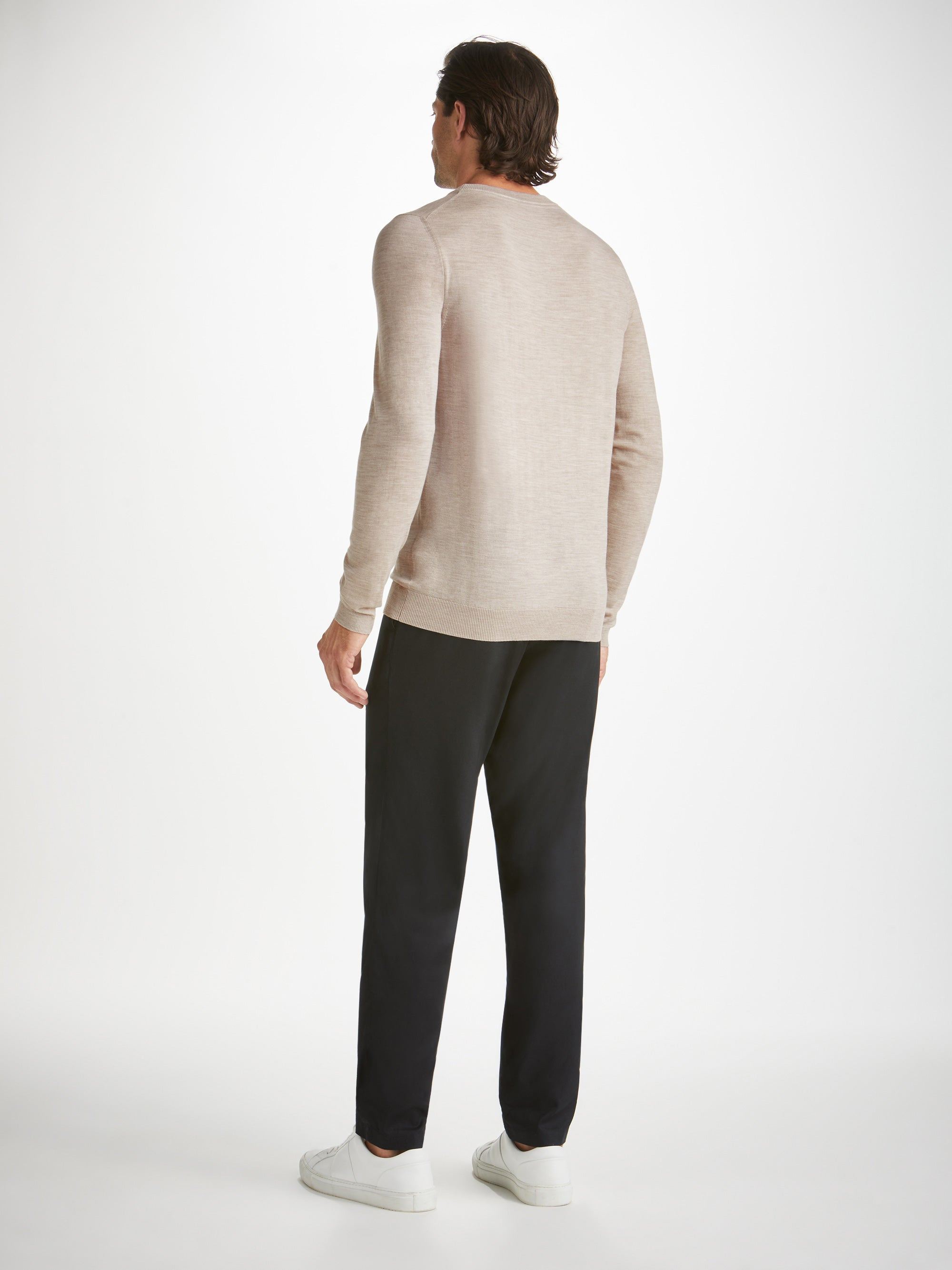 Men's Sweater Orson Merino Wool Oat - 4