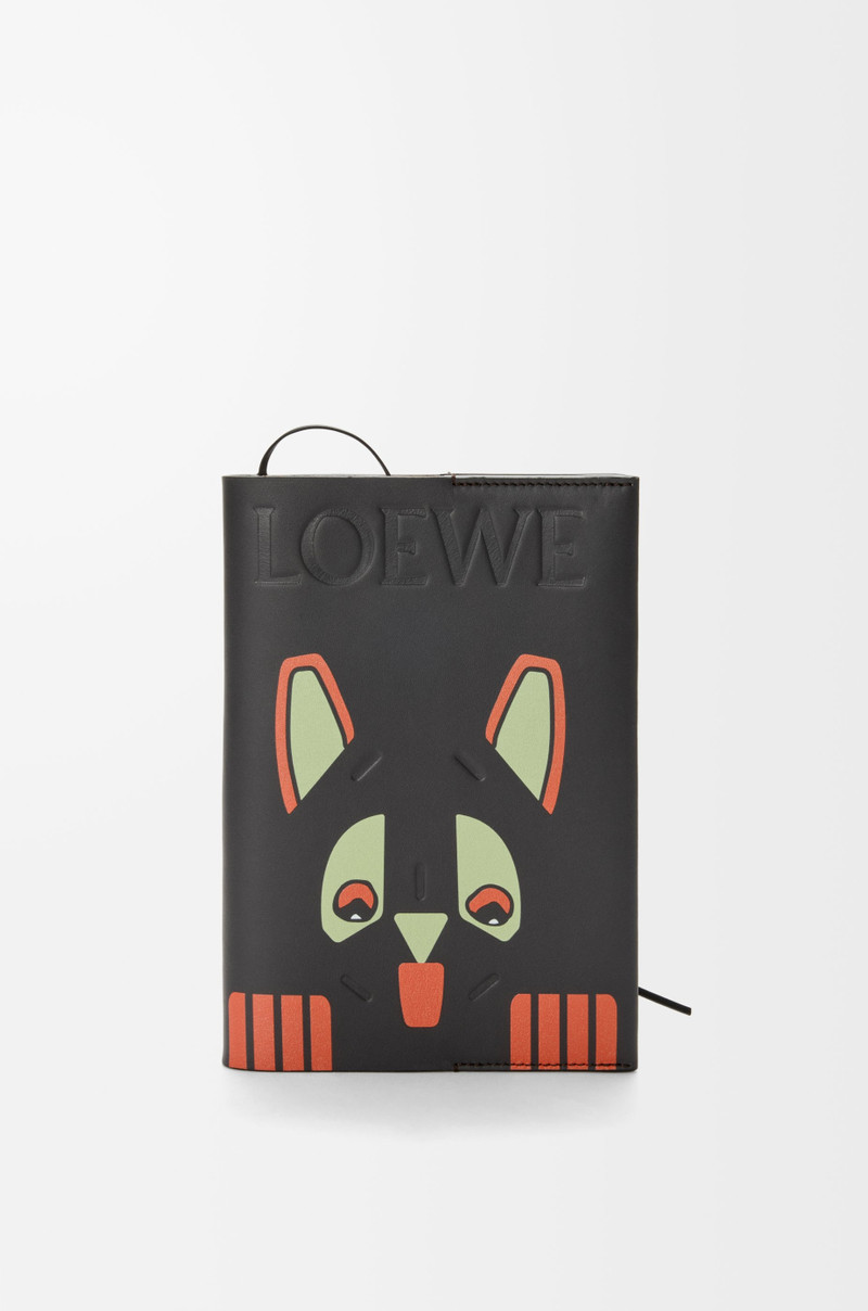 Futurist Cat notebook in calfskin 1