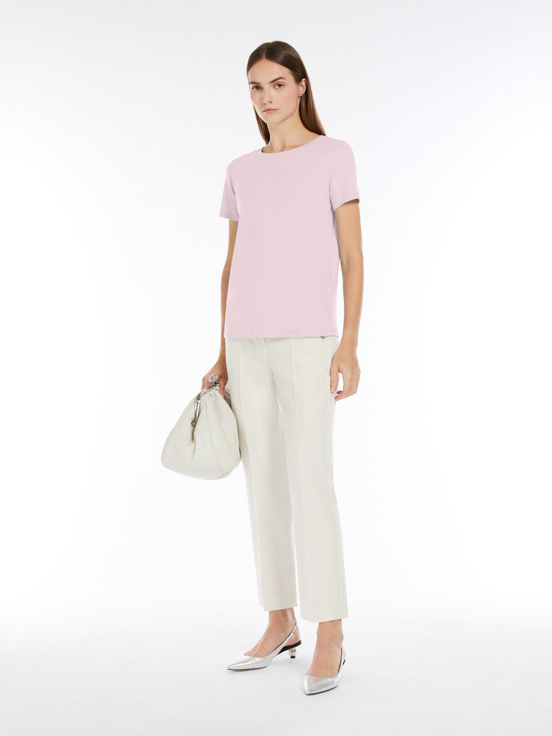 WEEKEND Max Mara MULTIB Stretch organic cotton T-shirt outlook