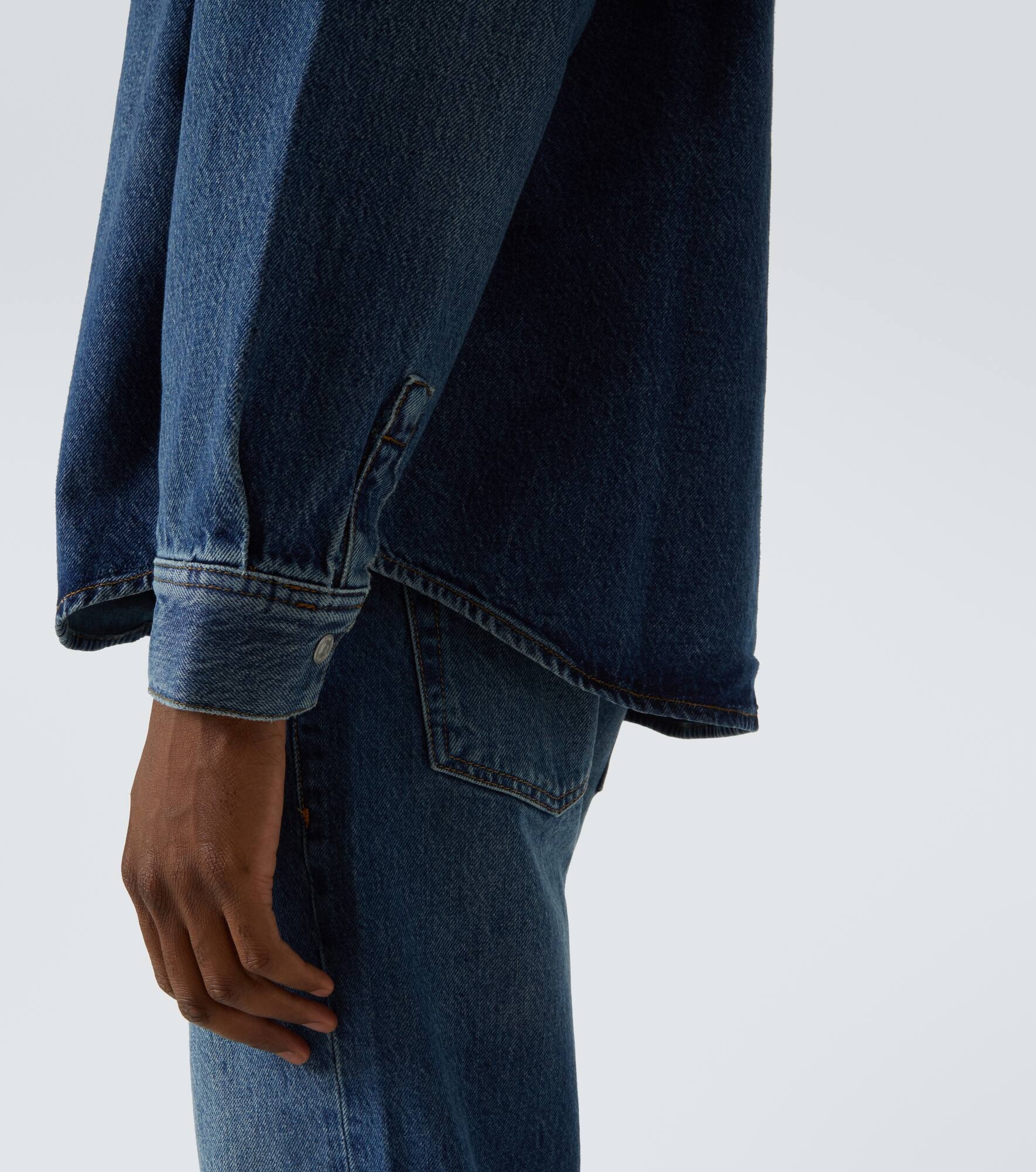Denim overshirt - 6
