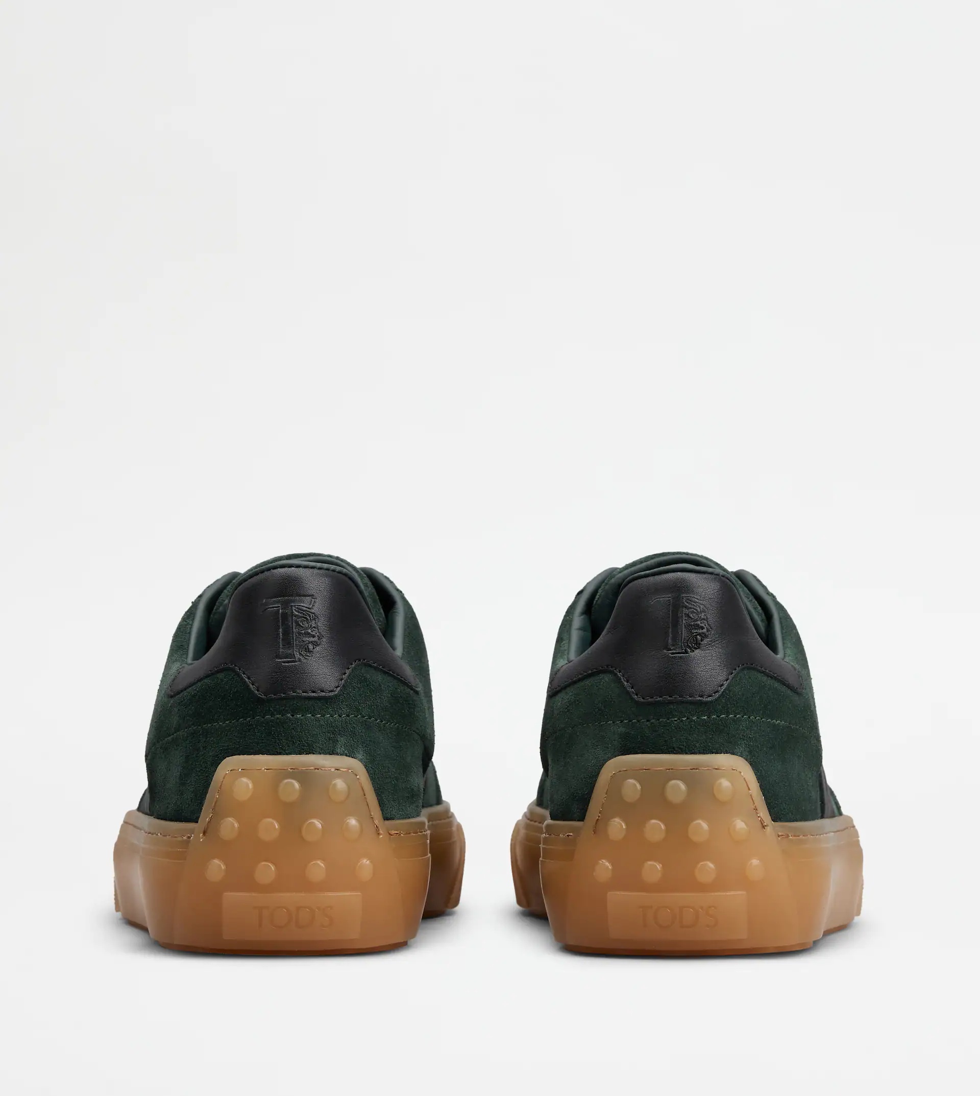 TOD'S SNEAKERS IN SUEDE - GREEN - 3