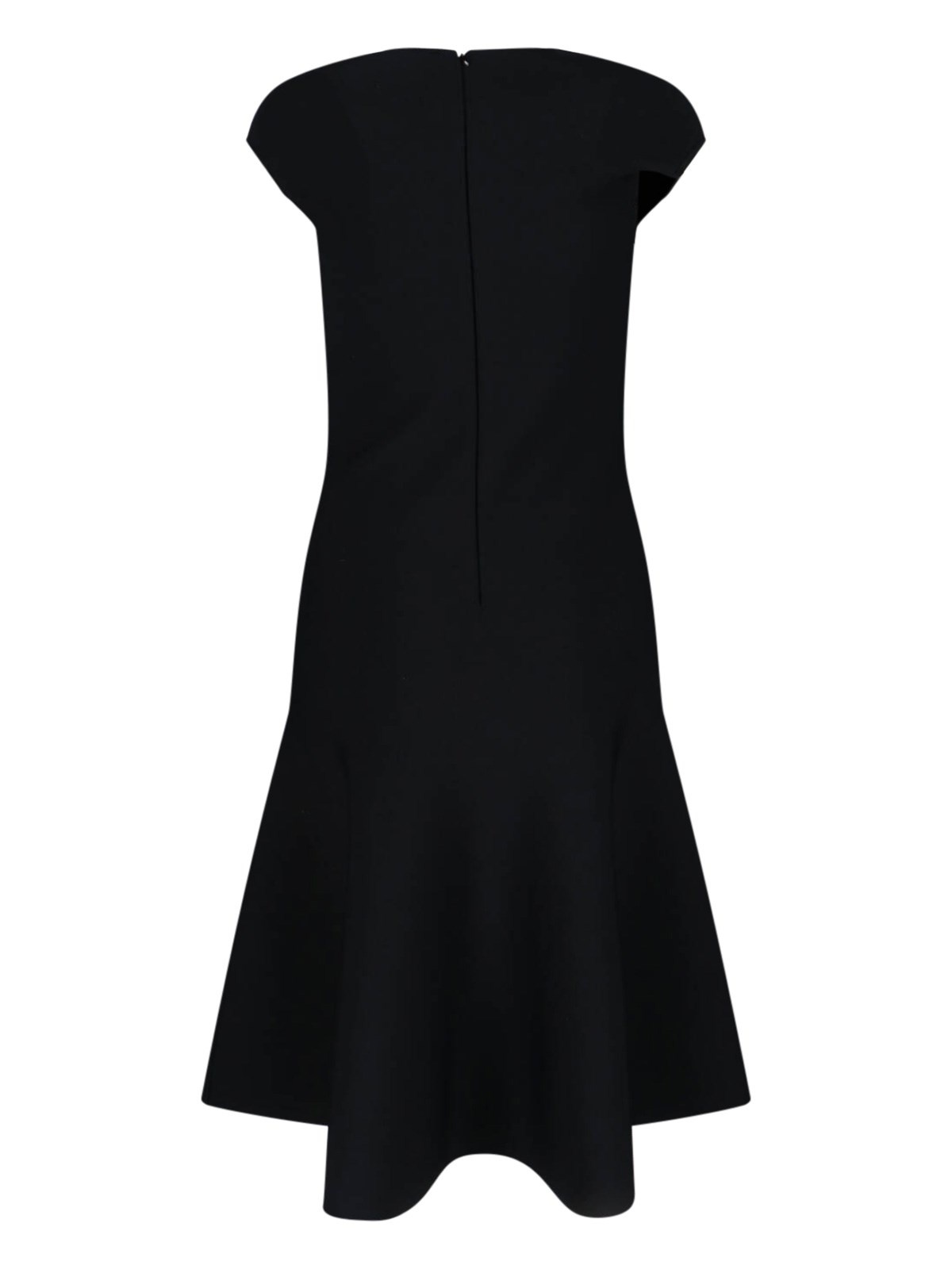 FLARED MIDI DRESS - 2