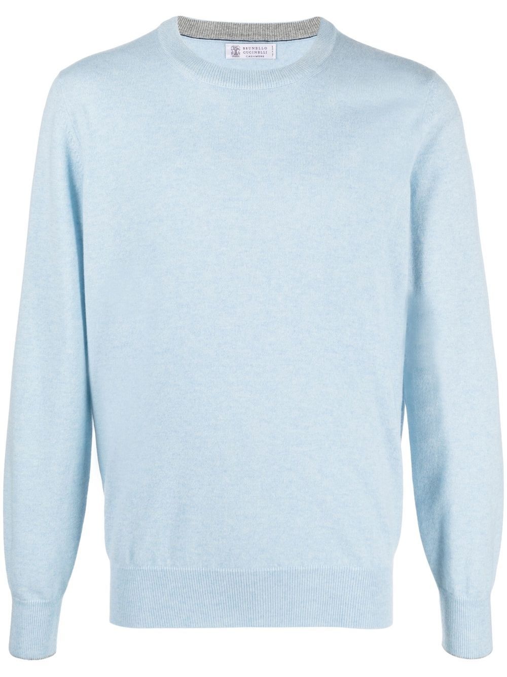 fine-knit cashmere jumper - 1