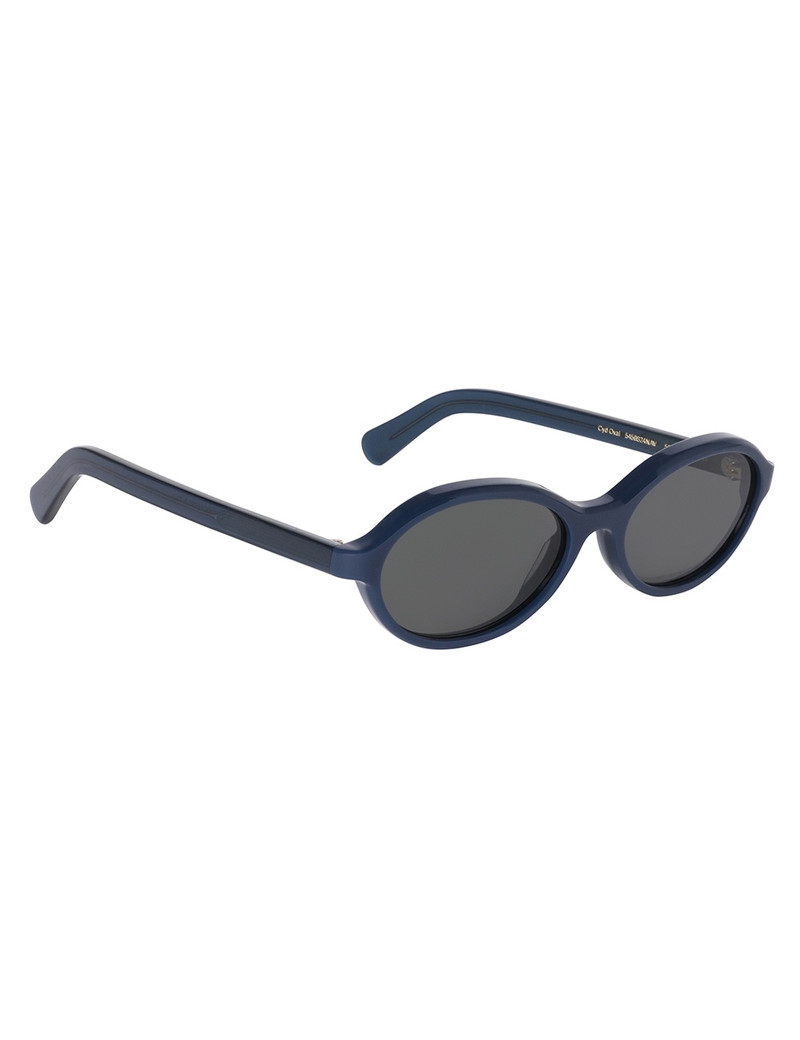 Zimmermann Cyd Oval Acetate Frame Sunglasses with Round Finish in Black (NWT) Cyd Oval Black Online | Zimmermann main image 3