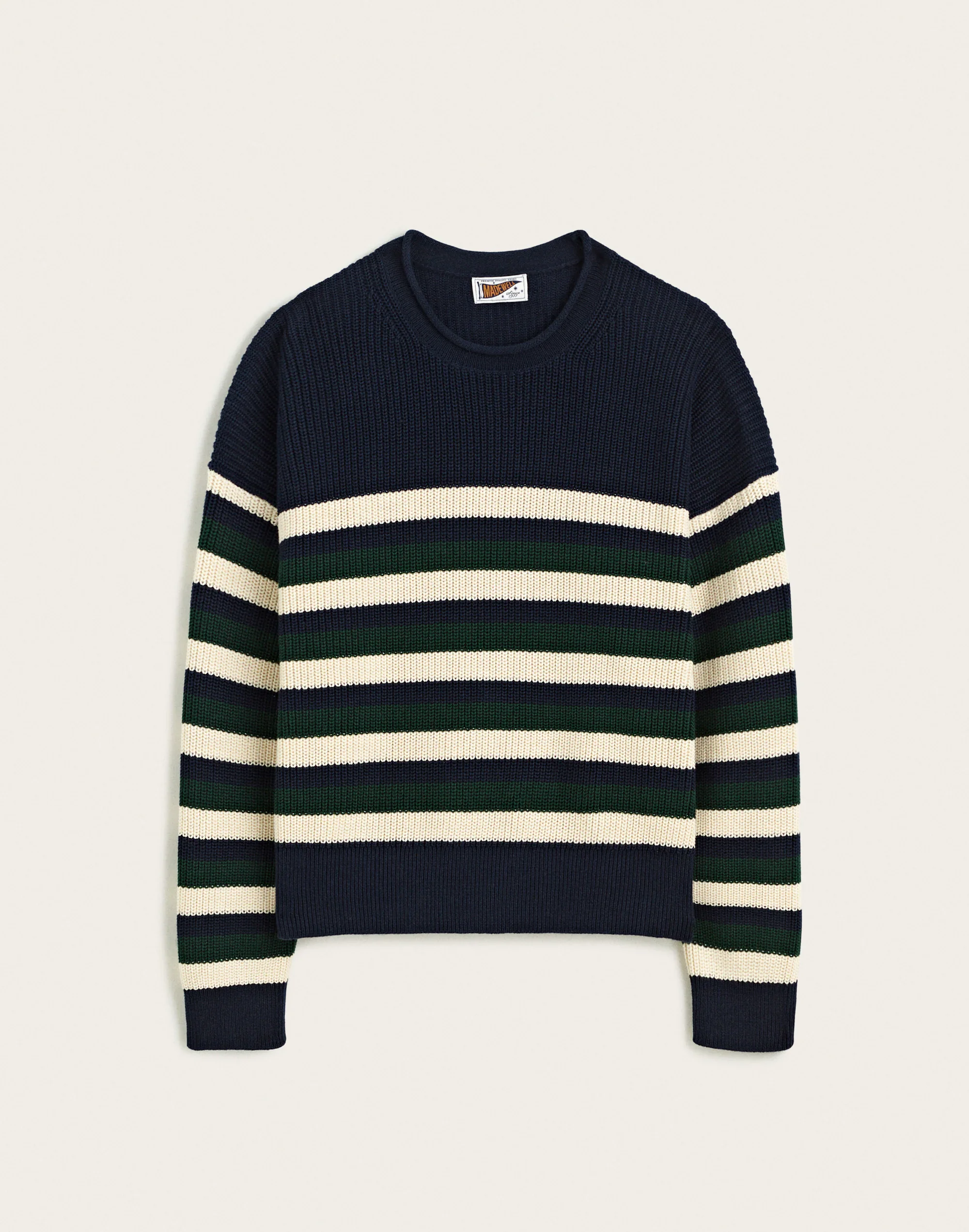 The Arden Crewneck Sweater in 100% Cotton - 1