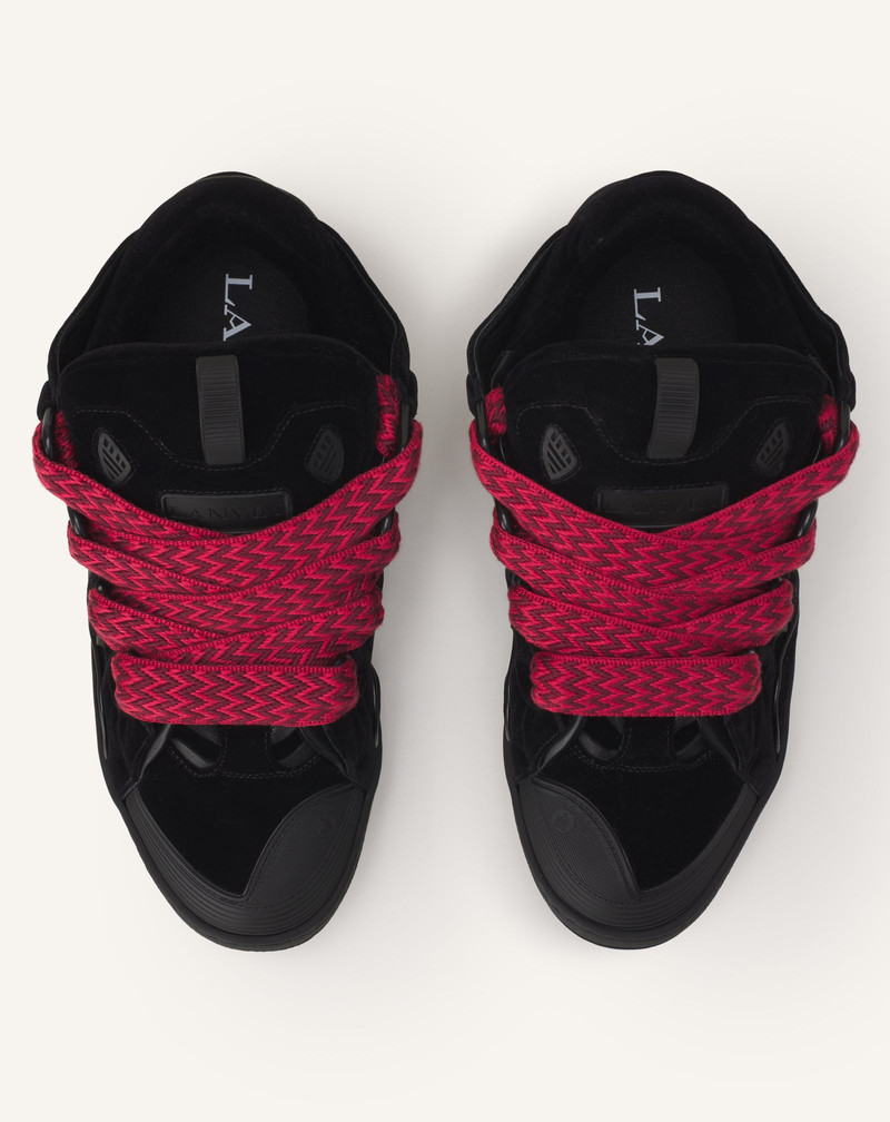 CURB SNEAKERS IN VELVET 4