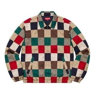 Supreme Patchwork Harrington Jacket 'Multicolor' SUP-SS19-073 - 1