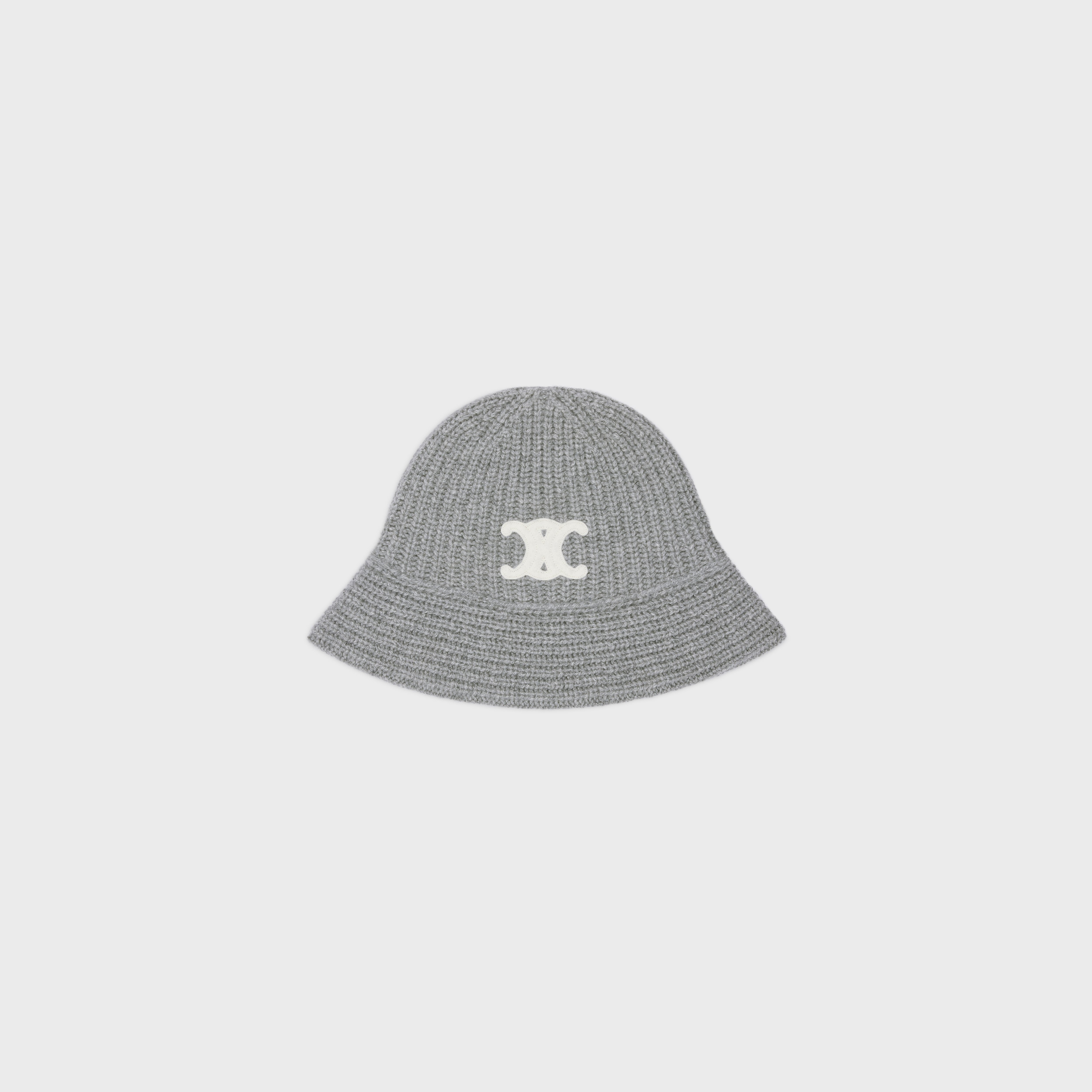 CLOCHE BUCKET HAT IN SEAMLESS CASHMERE - 1