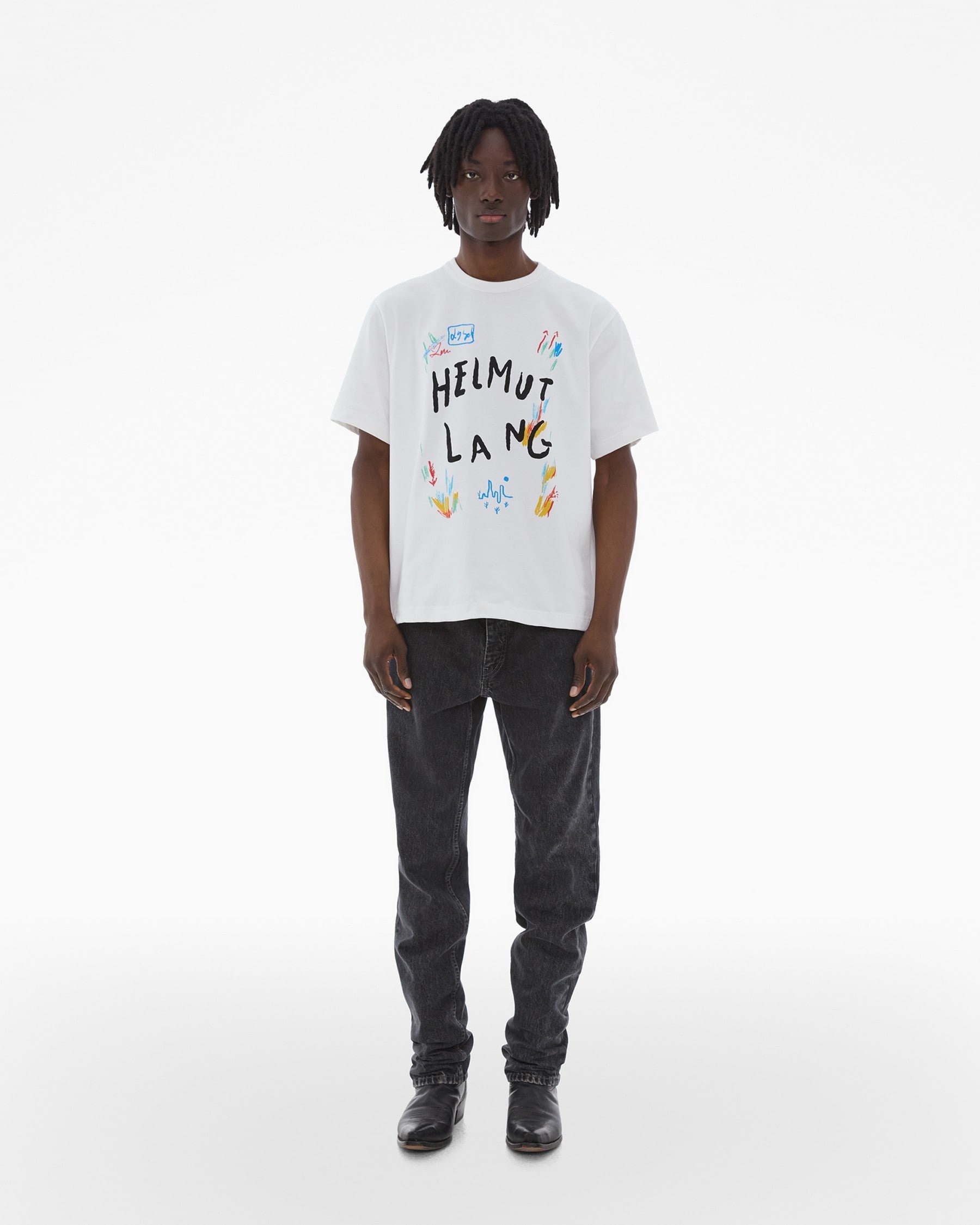 SCRIBBLED LOGO TEE - 8