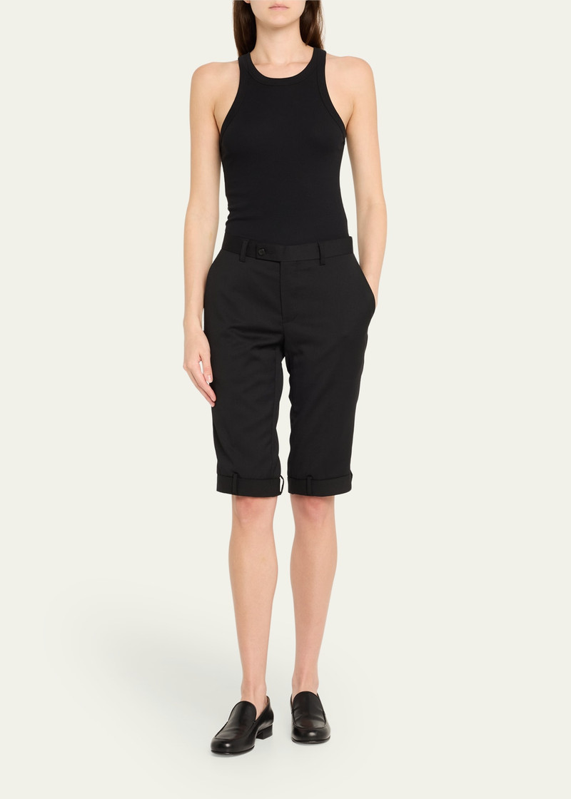 HODAKOVA Upside-Down Bermuda Shorts outlook