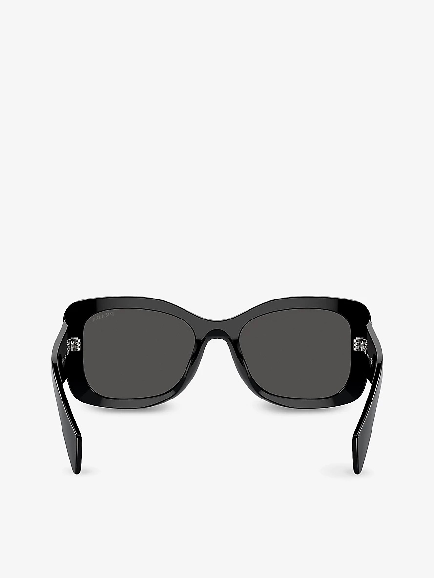 PR A08S oval-frame acetate sunglasses - 4