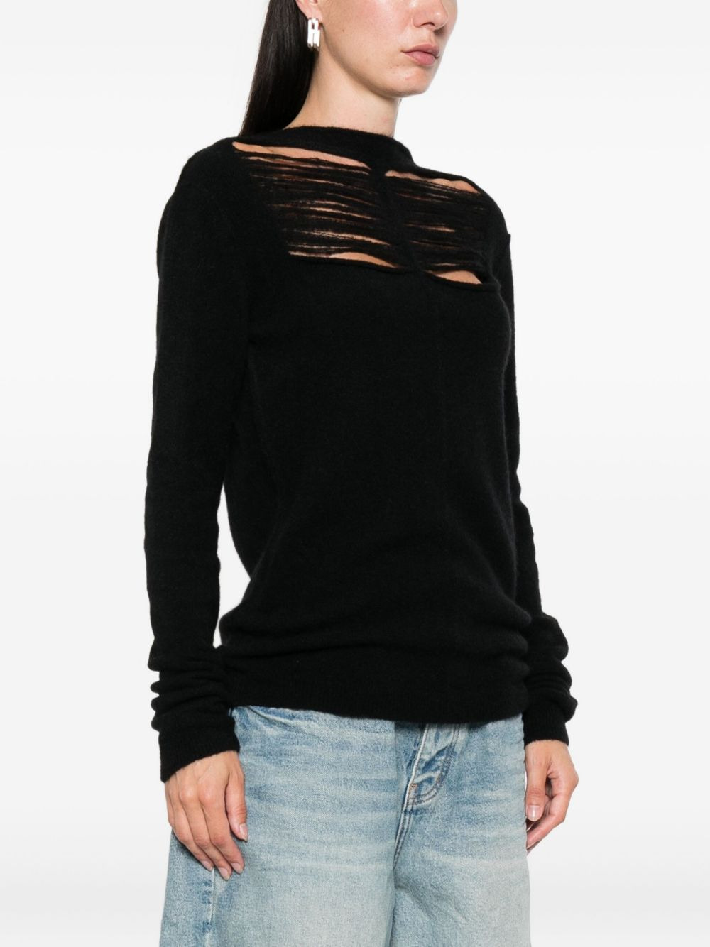 distressed sweater - 3