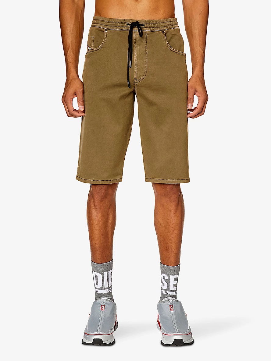 2033 Krooley elasticated-waist stretch-cotton shorts - 3