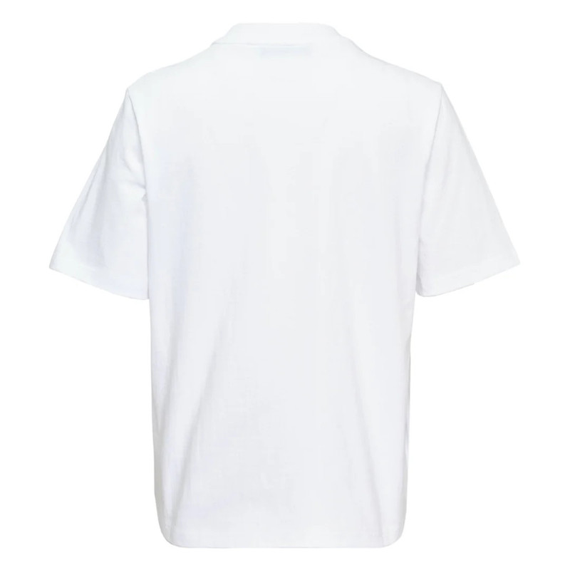 BONBOM Asymmetric Wrap Two-Tone T-Shirt outlook