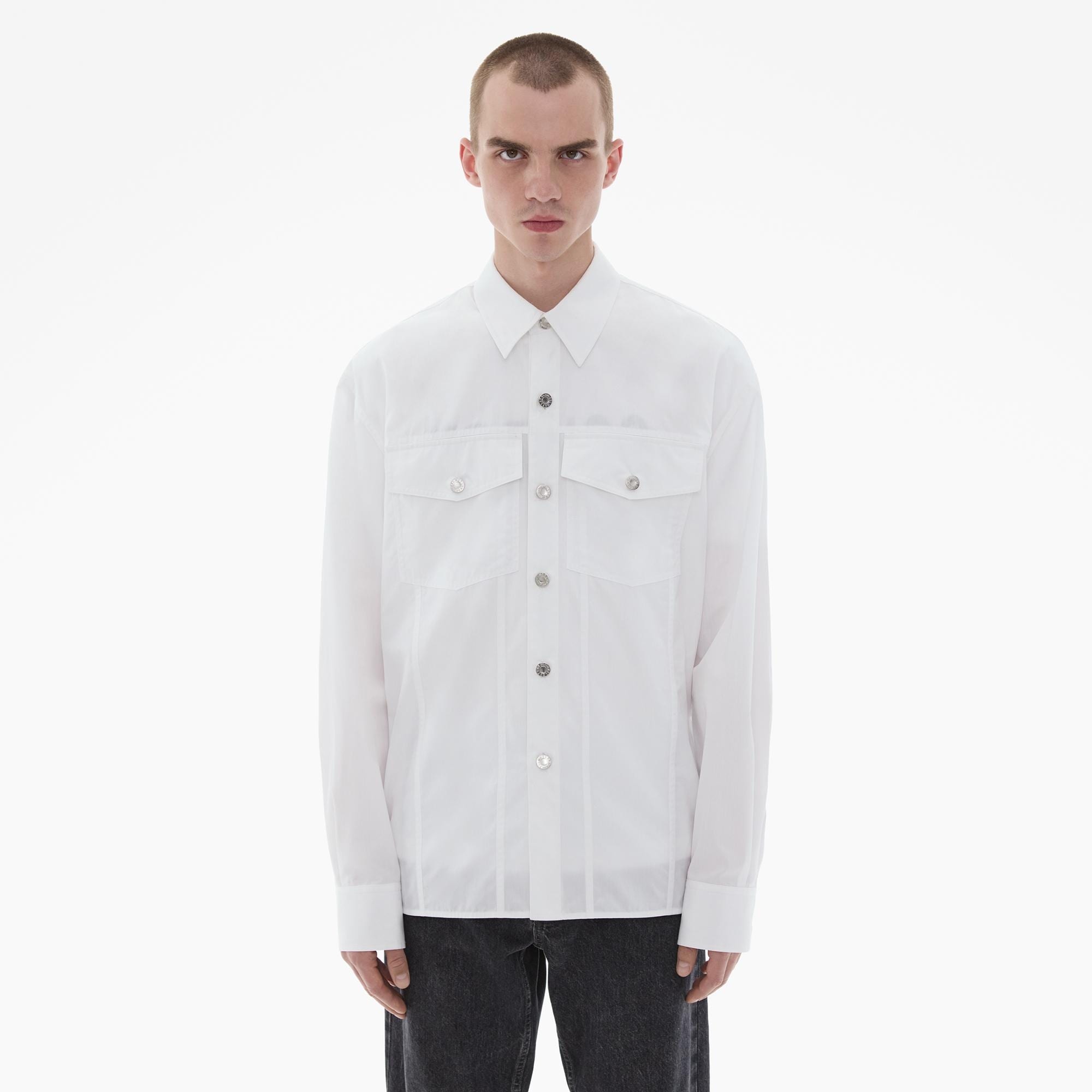 POPLIN TRUCKER SHIRT JACKET - 3