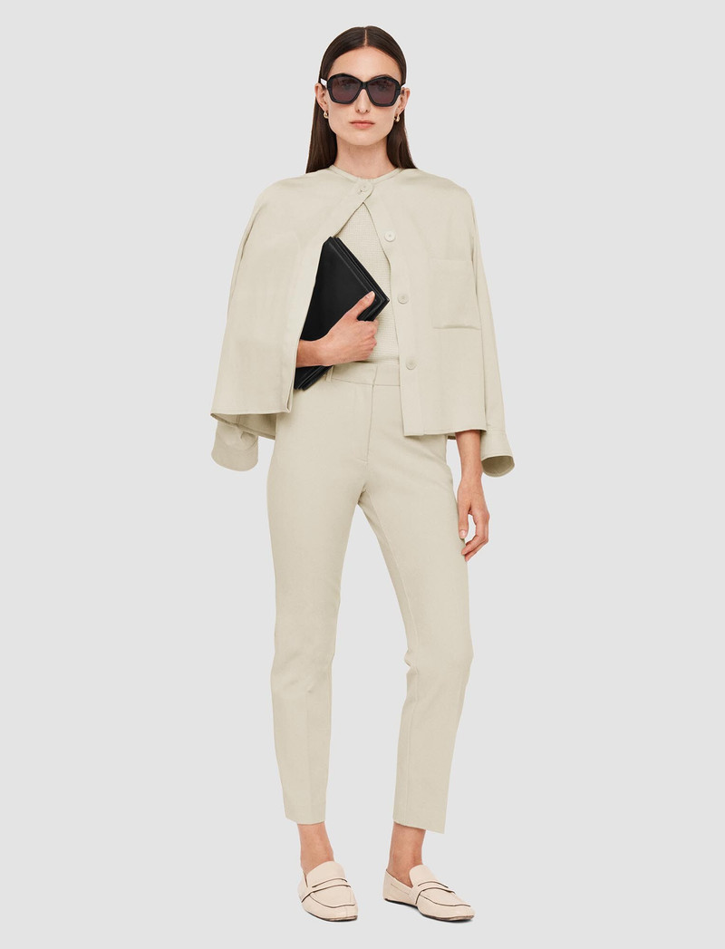 JOSEPH Coleman Gabardine Stretch Trousers outlook
