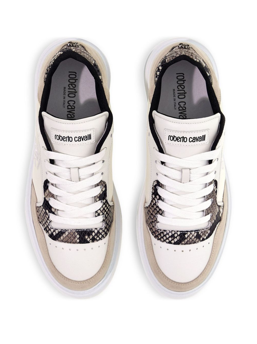 colour-block sneakers - 4