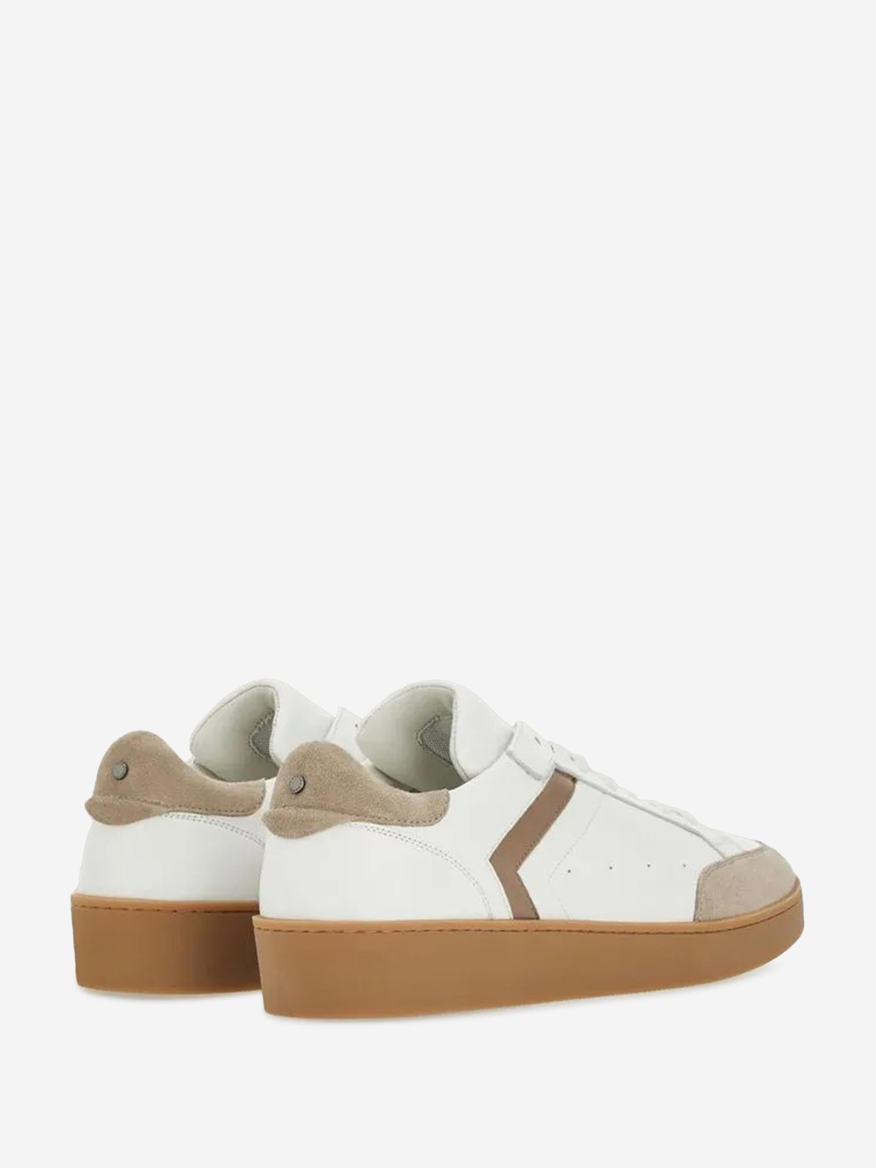 DERBY LEATHER SNEAKERS - 3