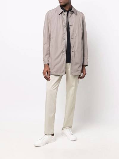 Herno lightweight collared jacket outlook