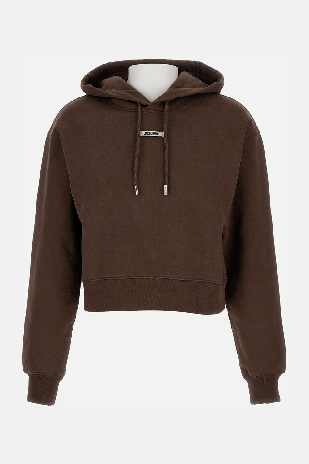 SWEATSHIRT LOGO 'GROS GRAIN' - 1
