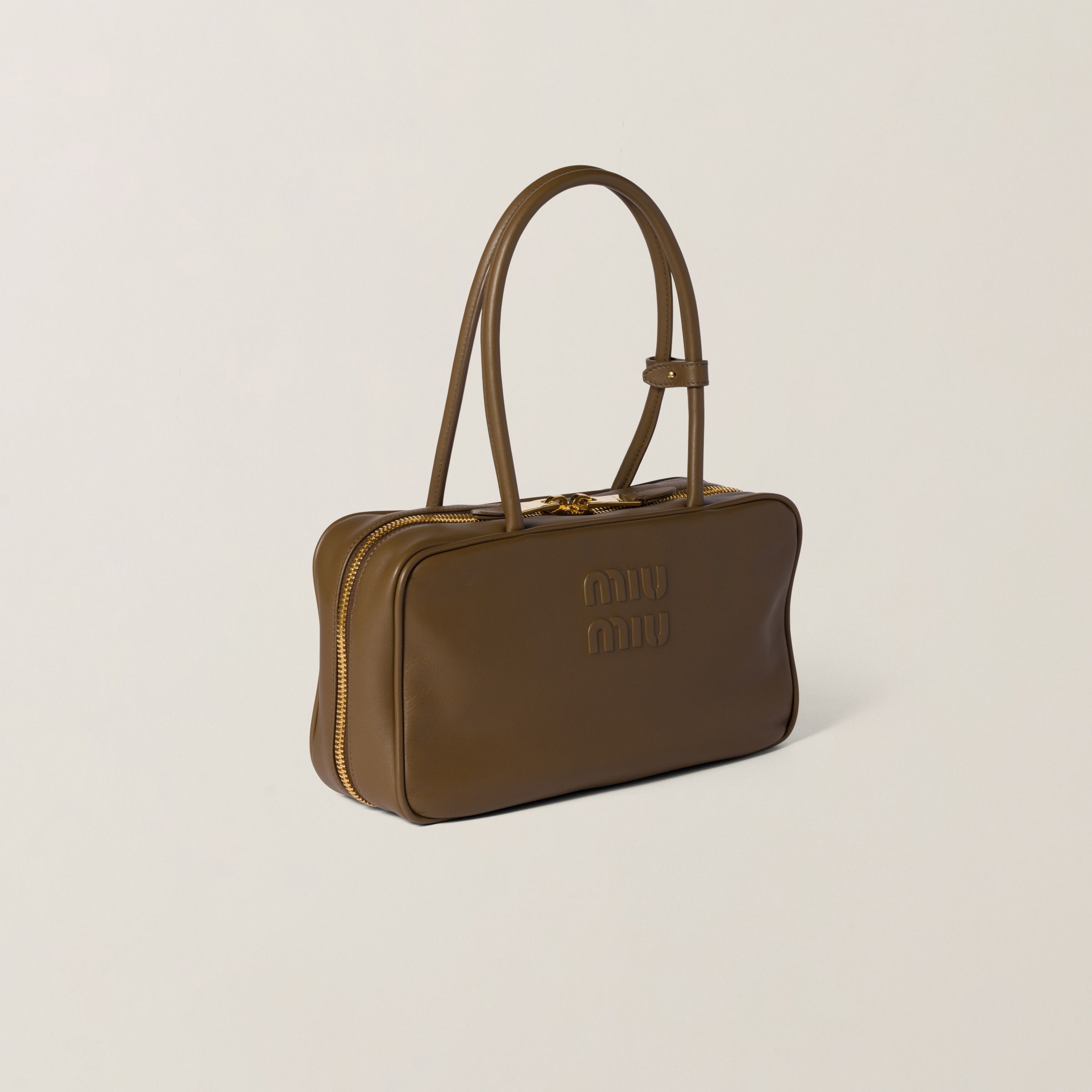Beau leather top-handle bag - 3