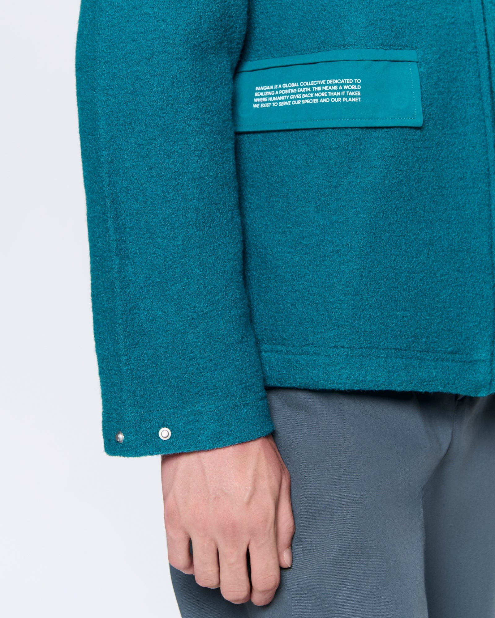 Men's DNA Utility Wool Jacket - Scarab Teal - 4