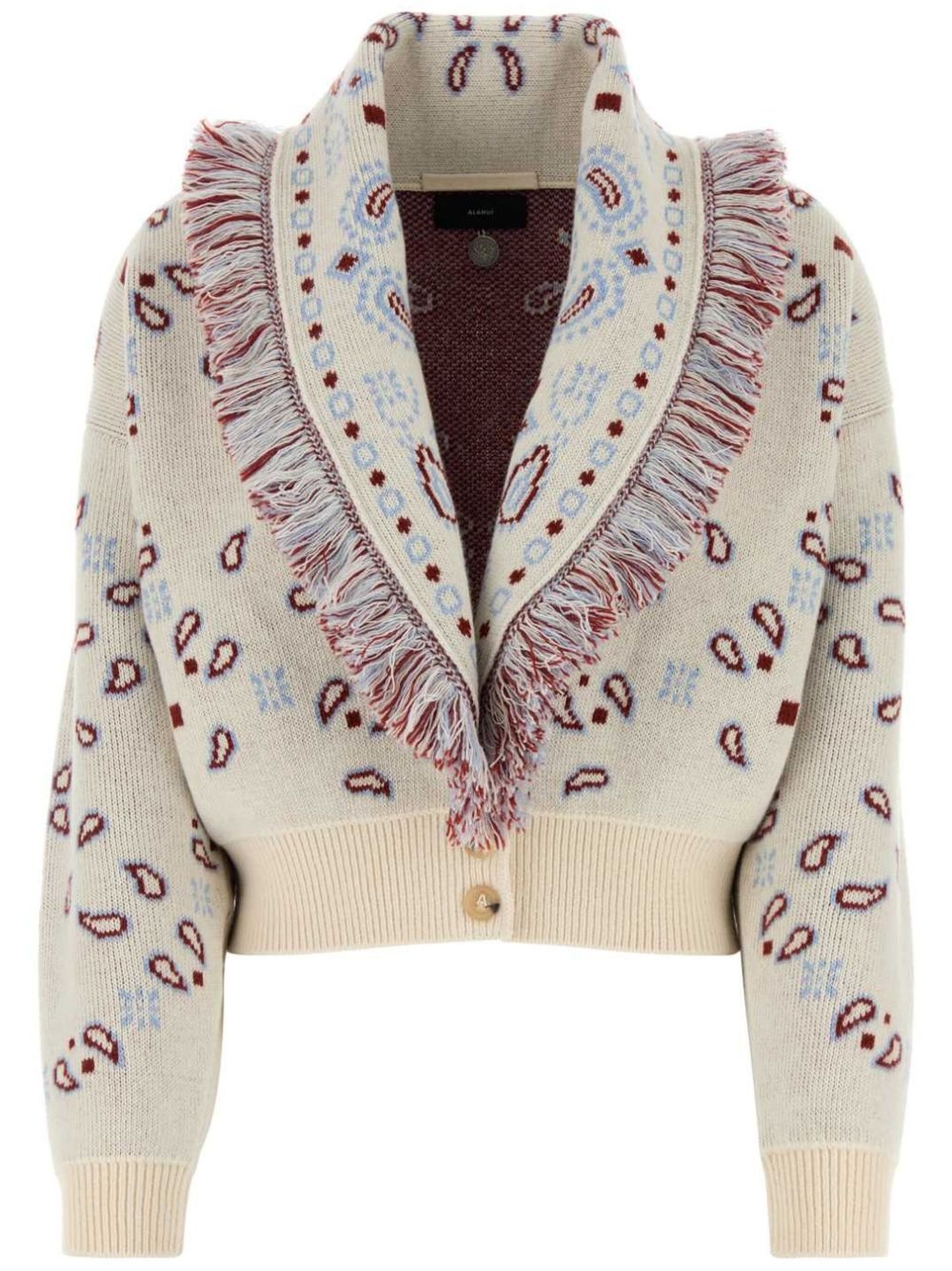 jacquard cardigan - 1