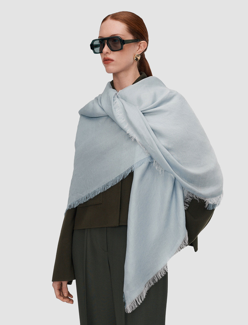 JOSEPH Fern Linen Blend Scarf outlook