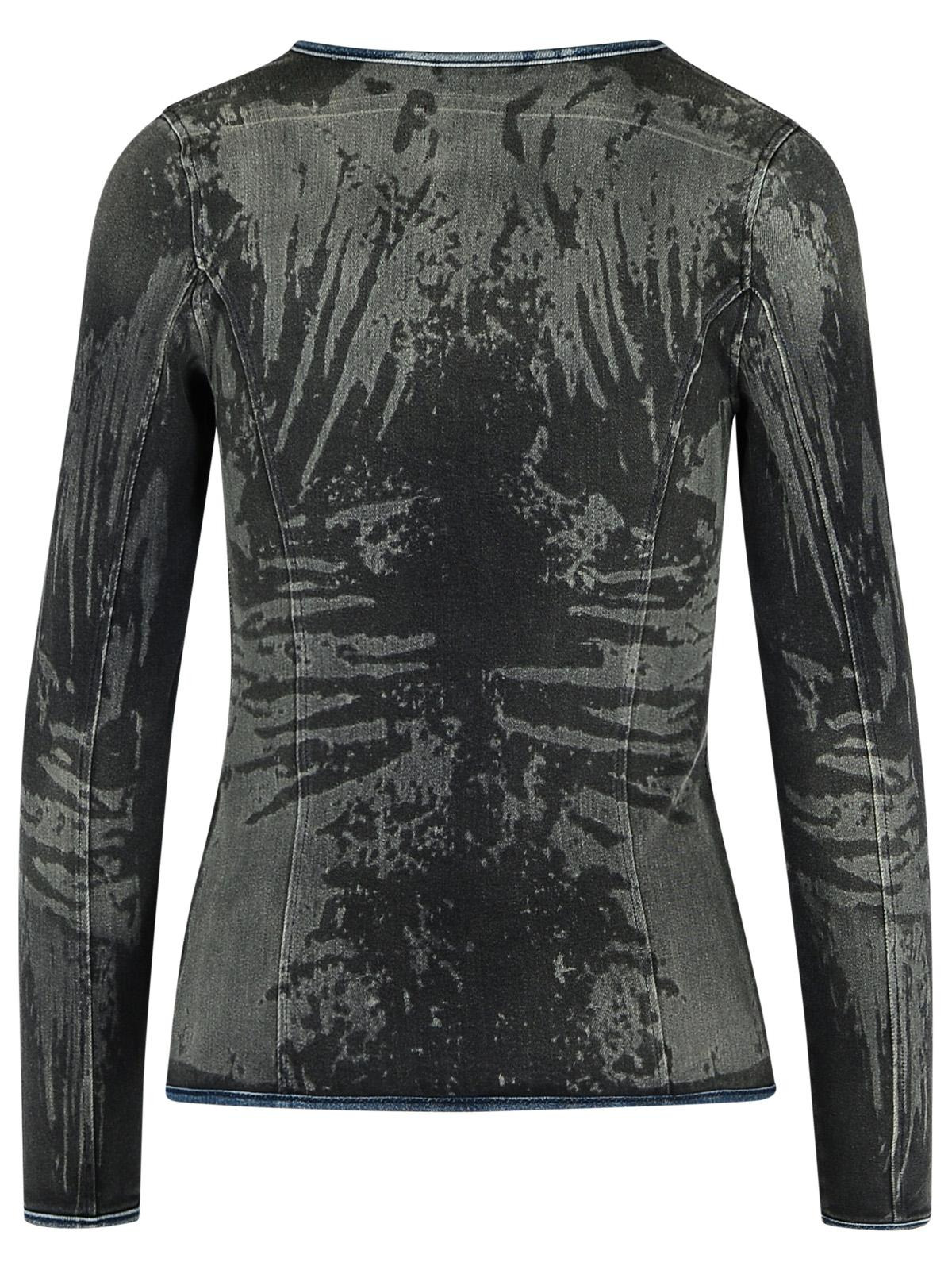 Diesel 'Gary' Blue Cotton Top Women - 3