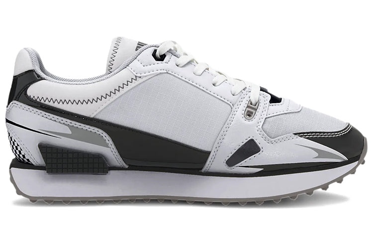 (WMNS) PUMA Mile Rider 'Sunny Getaway - White Black' 373443-05 - 2