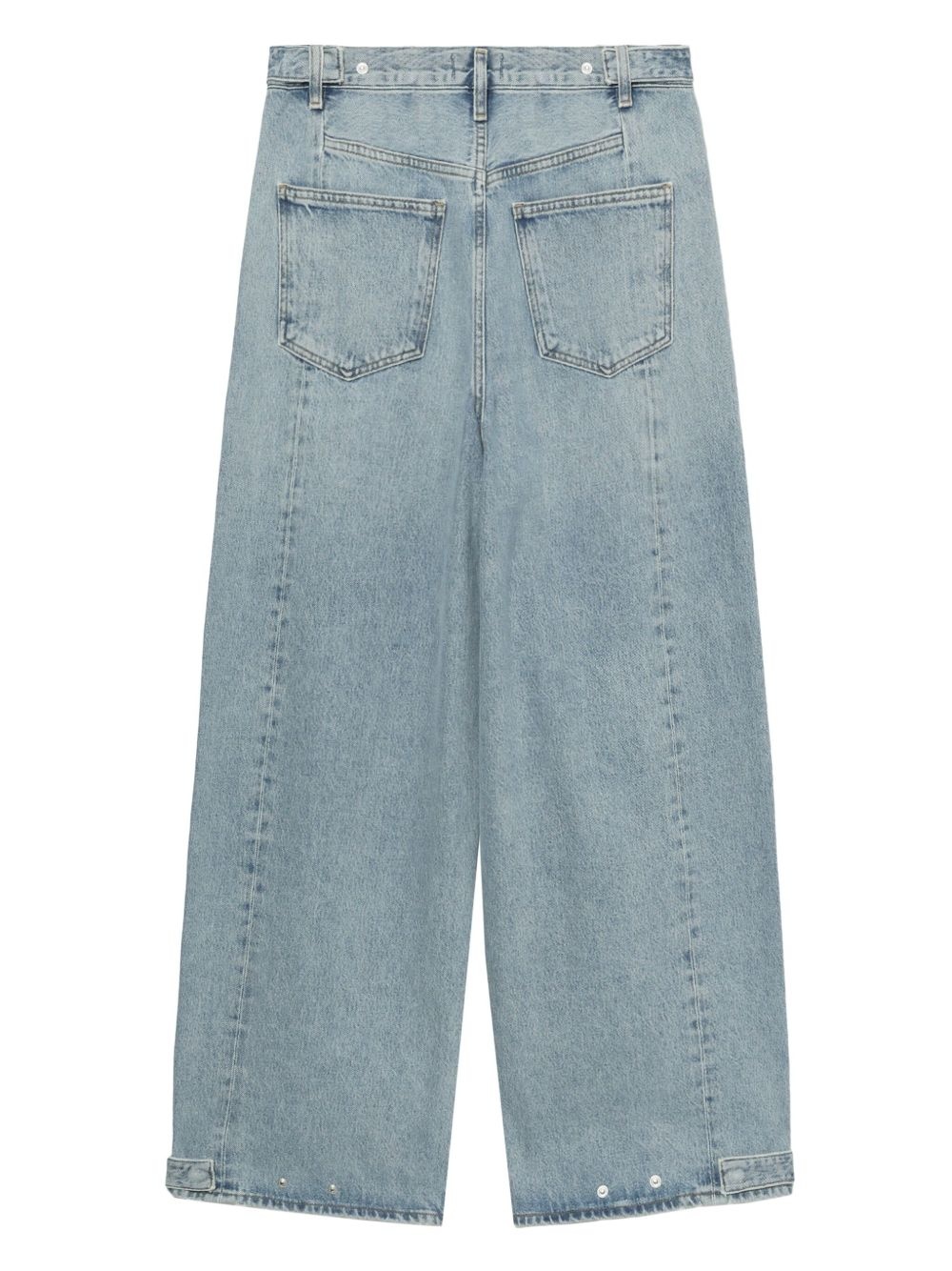 high-waisted jeans - 6