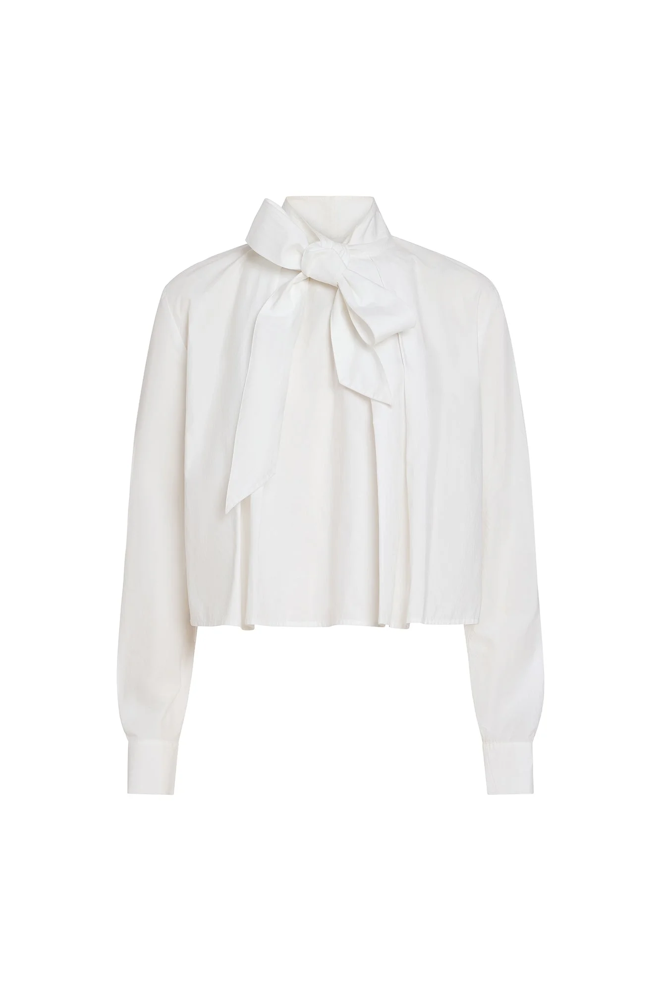AIDEN TIE NECK BLOUSE - 1