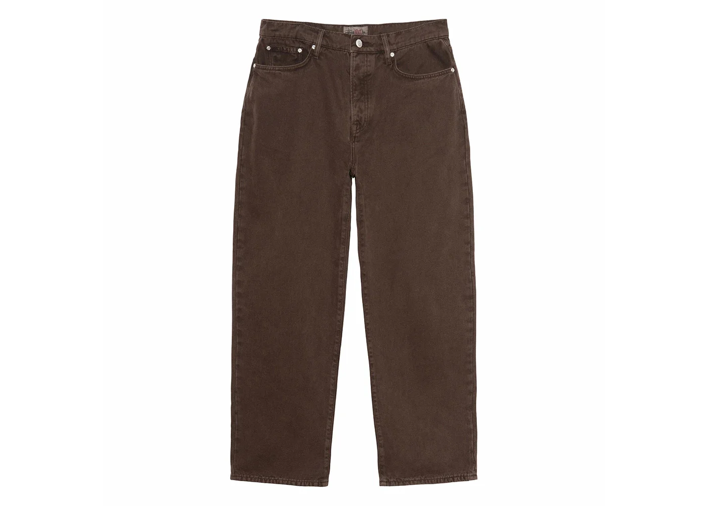 Stussy Big Ol' Washed Canvas Jean Brown - 1