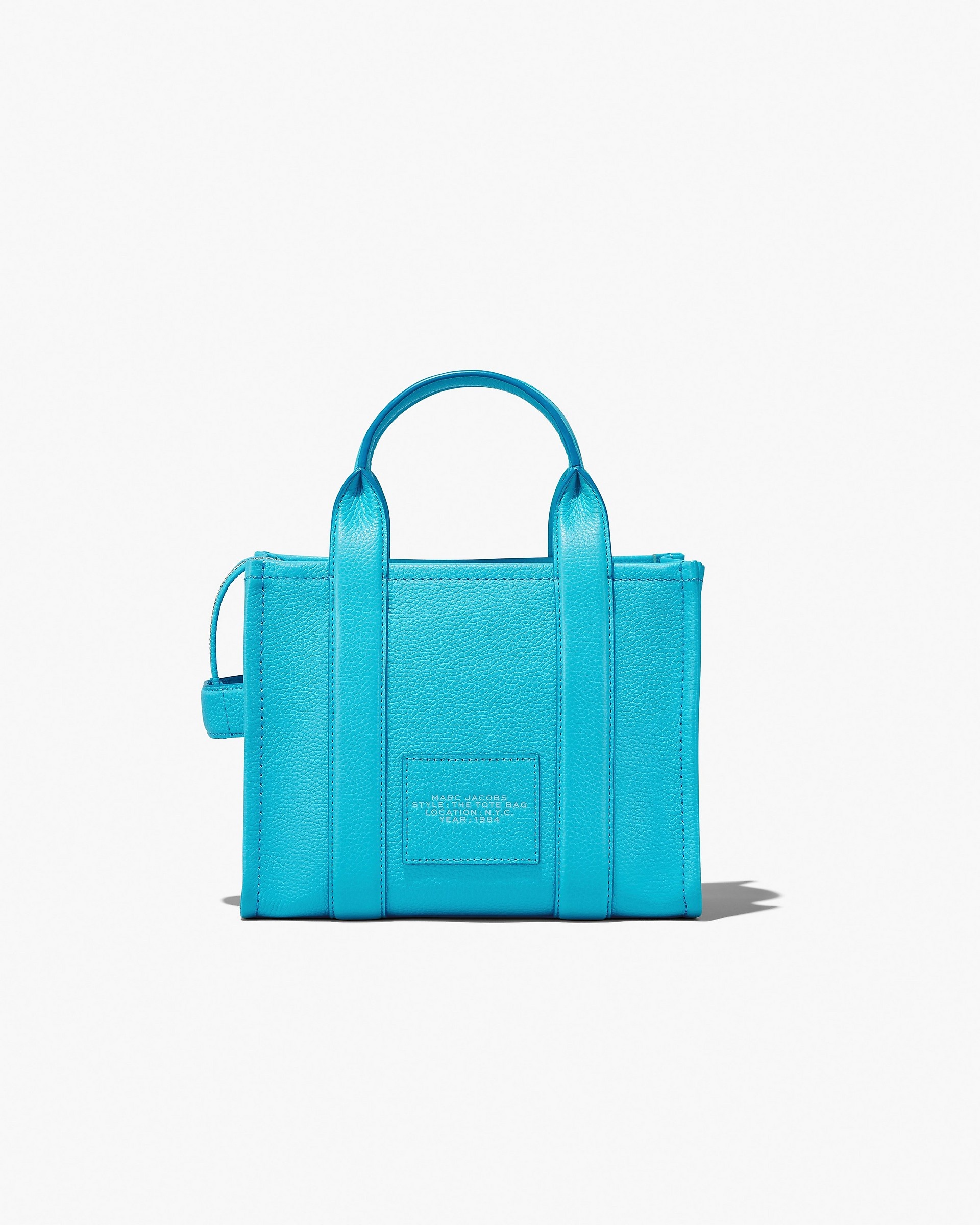 THE LEATHER SMALL TOTE BAG - 6