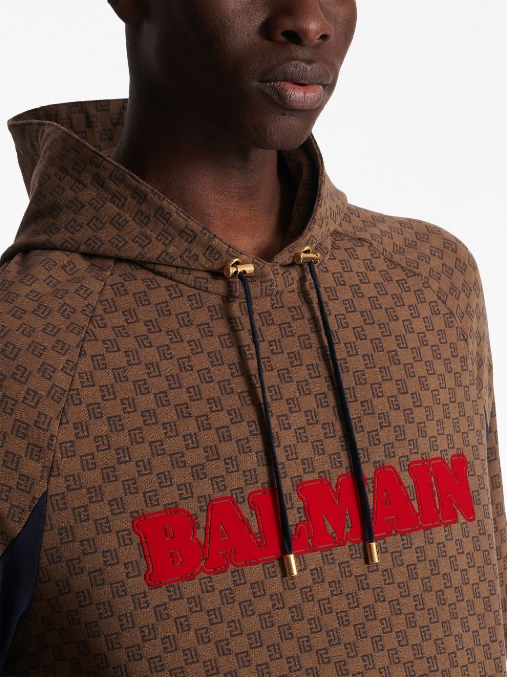 Mini Monogram jacquard hoodie - 7
