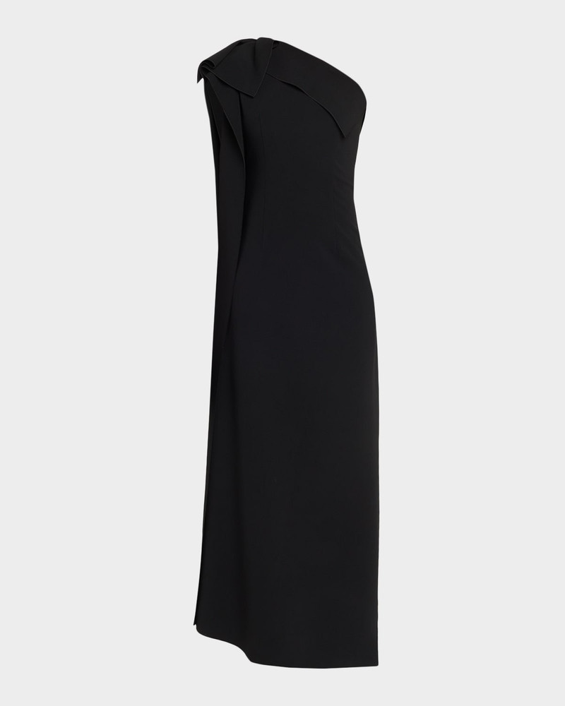 Andie Asymmetric Column Gown 1