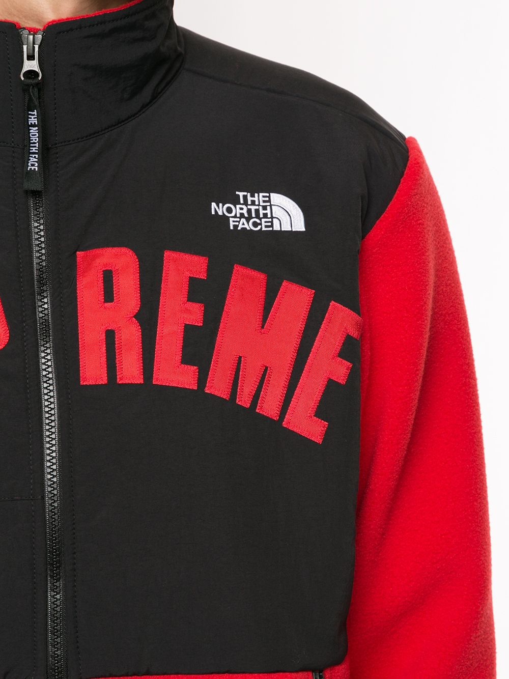 x The North Face arc logo denali fleece - 5