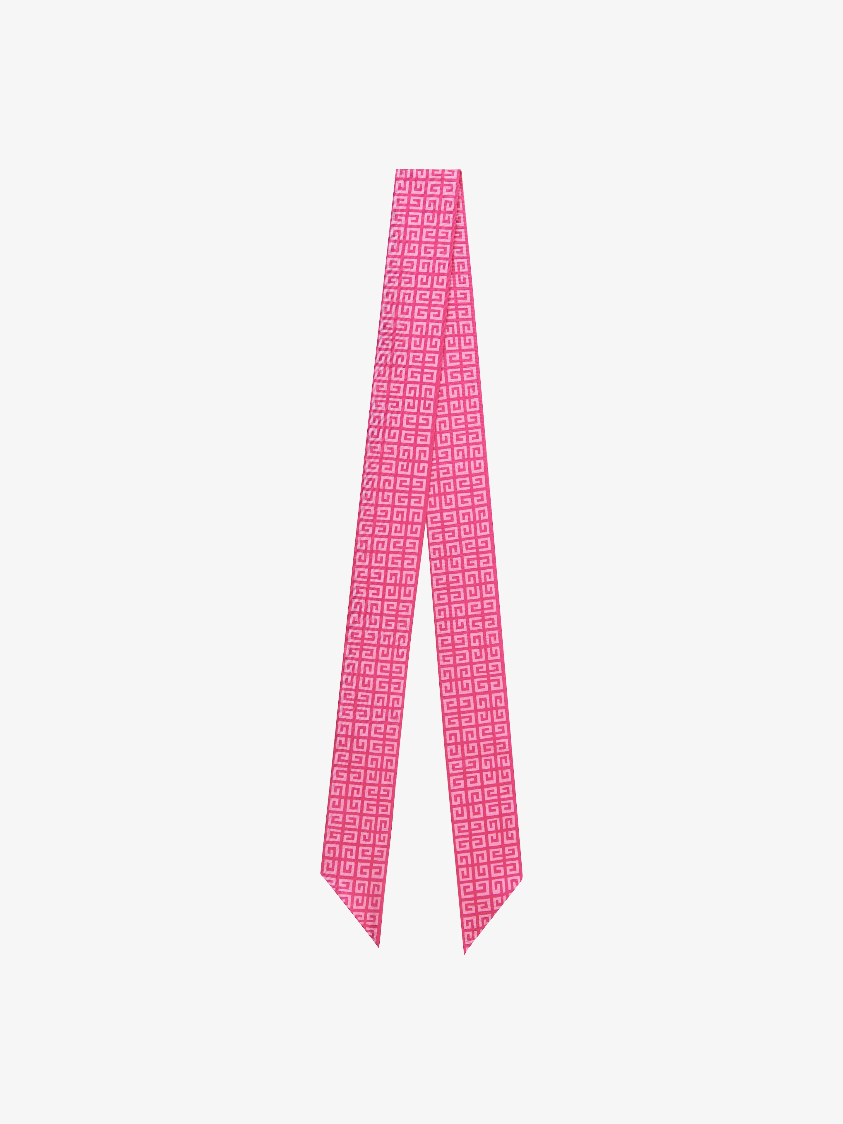 4G SCARF IN SILK - 1