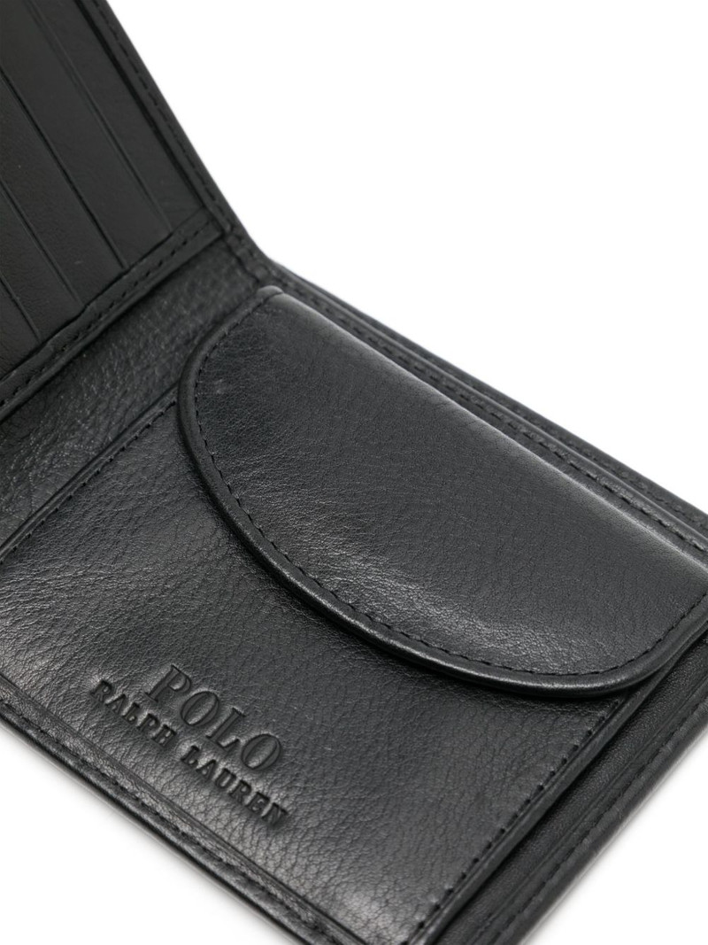 debossed-logo bi-fold wallet 3