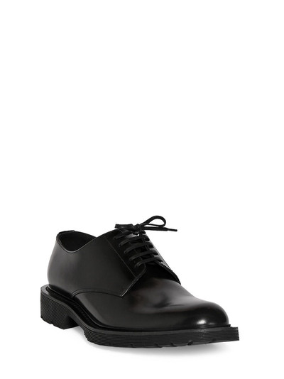 SAINT LAURENT Army 20 leather derby shoes outlook