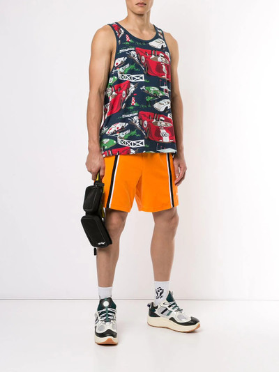 Supreme racecar-print tank top outlook