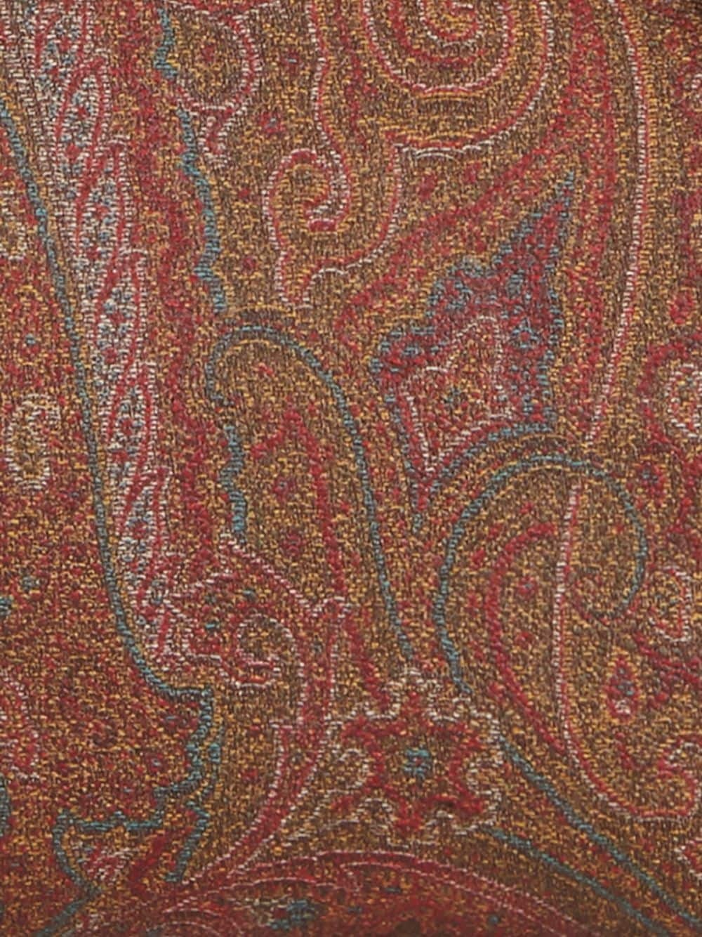Paisley jacquard Boston bag - 4