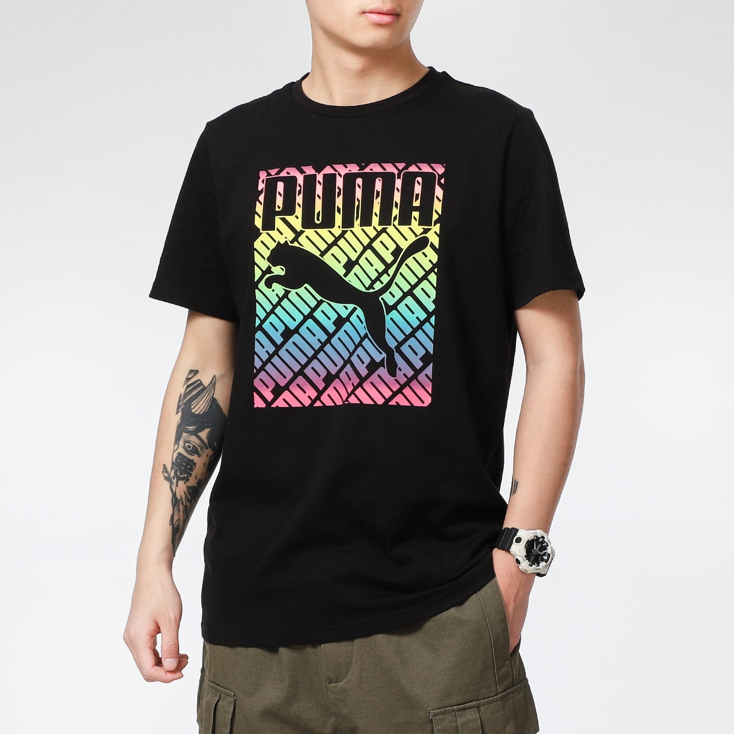 PUMA Pride T-Shirt 'Black' 855976-01 - 3