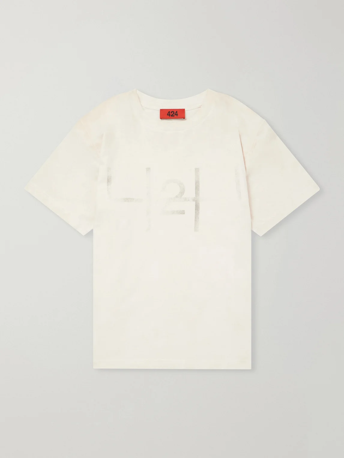 Logo-Print Cotton-Jersey T-Shirt - 1