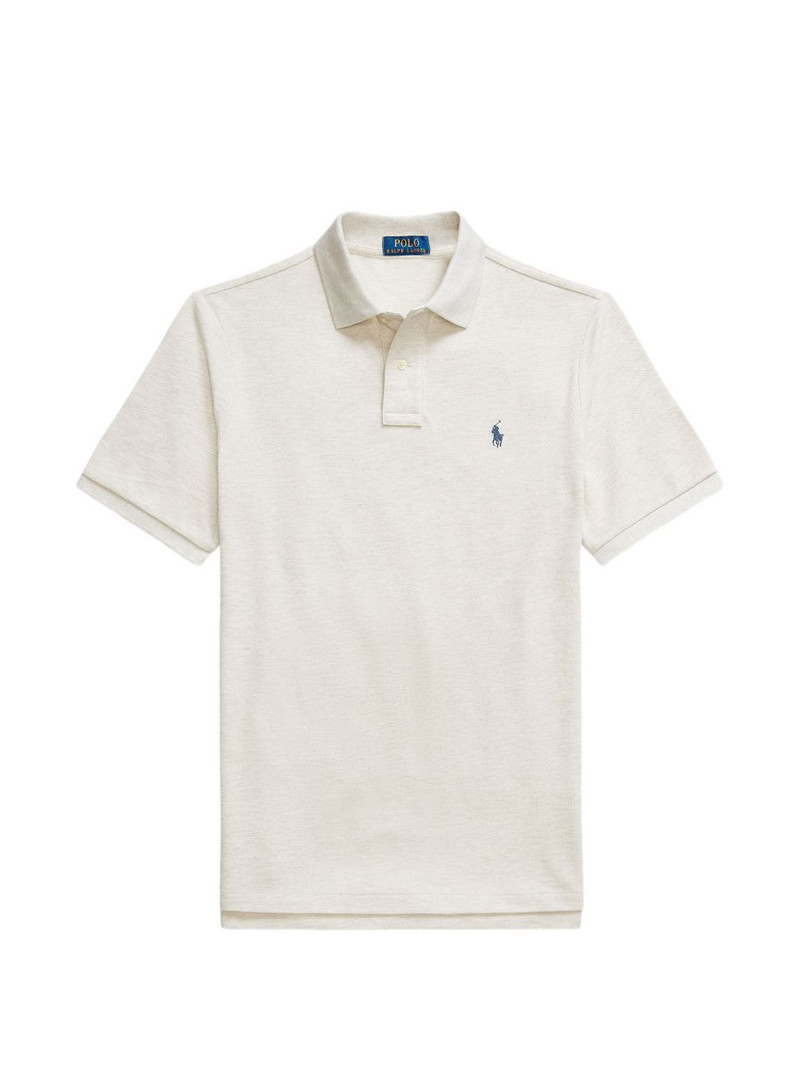 logo-embroidered polo shirt 1