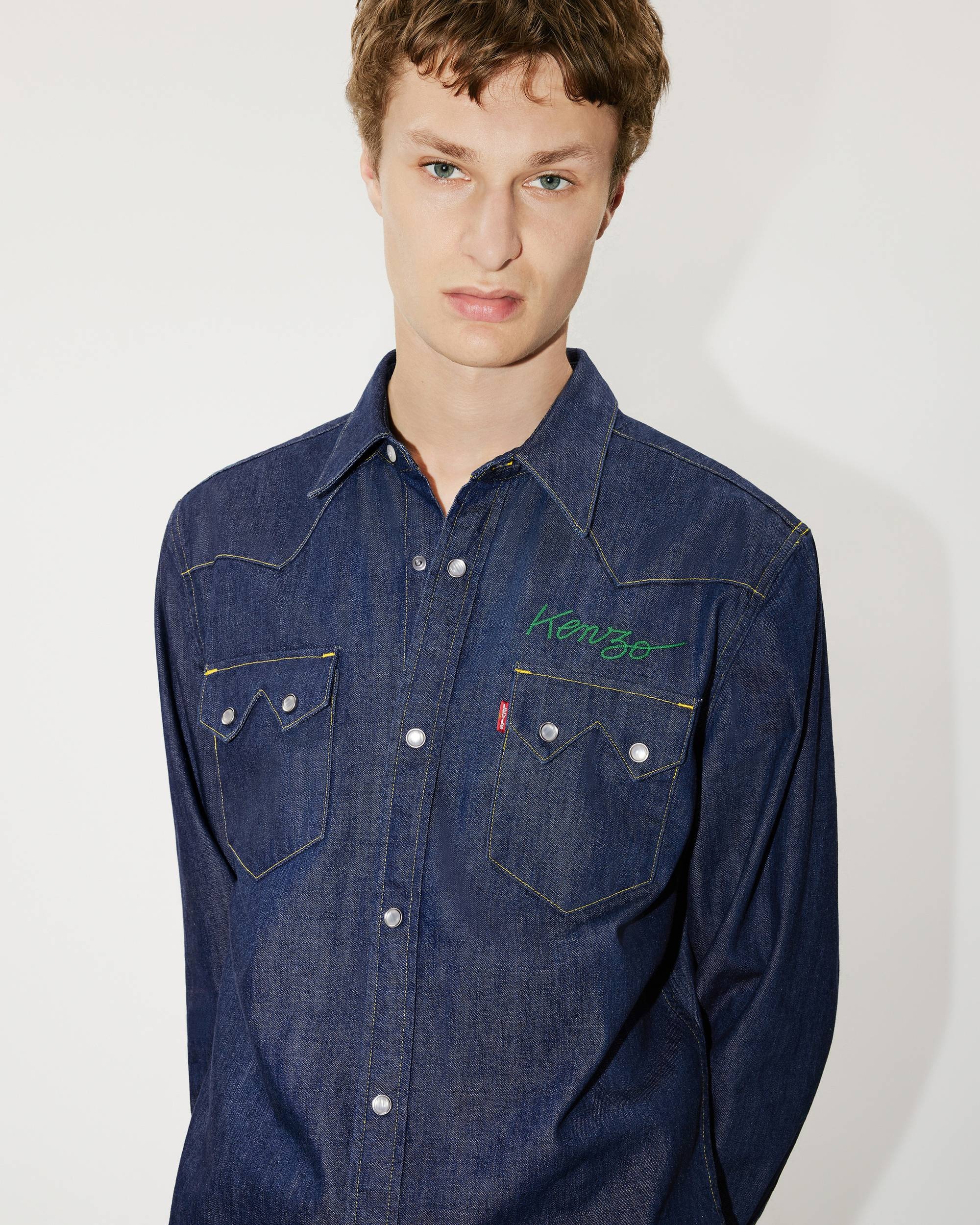 KENZO x LEVI'S® denim genderless cowboy shirt - 6