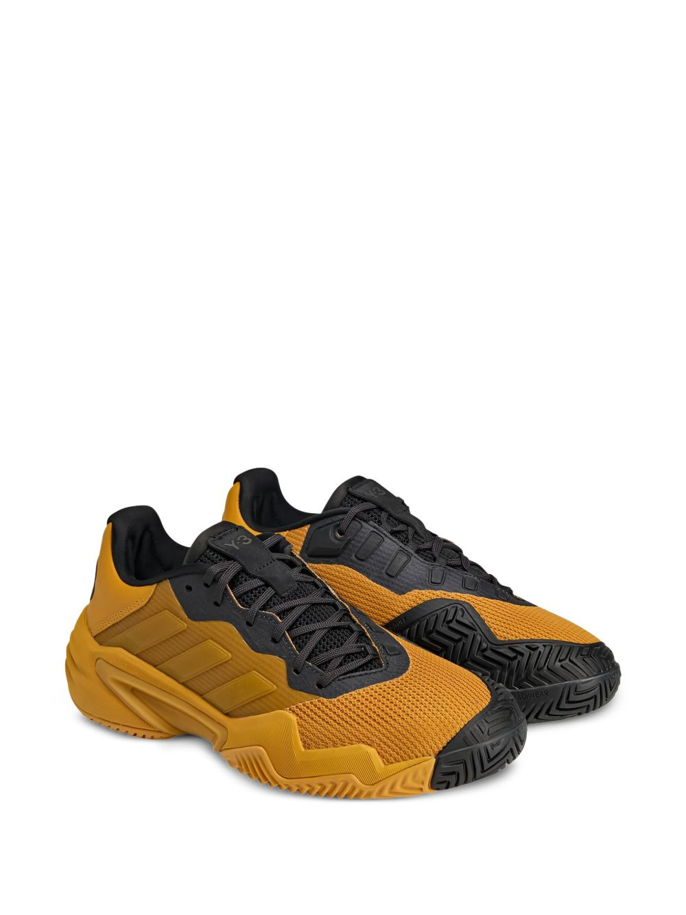 Y-3 Barricade "Collegiate Gold/Black" sneakers - 2