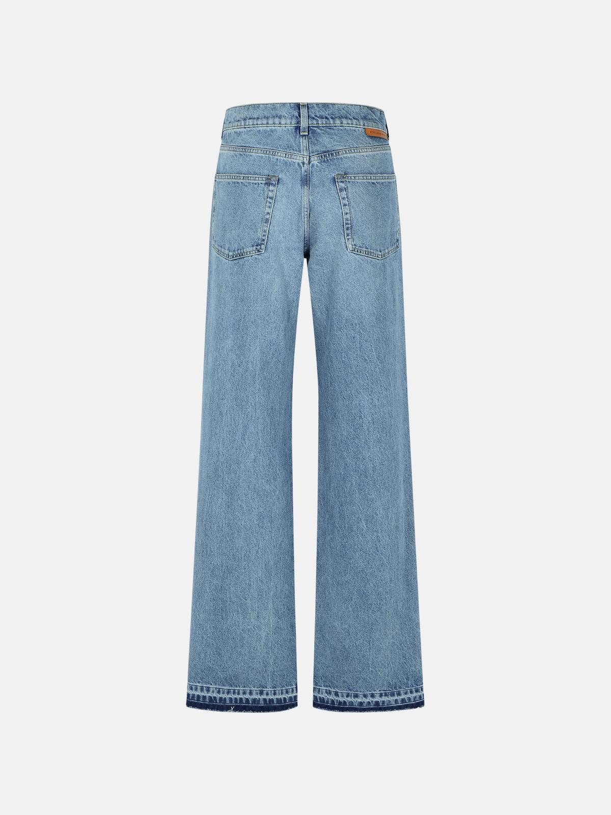 OVERSIZE JEANS IN LIGHT BLUE DENIM - 3