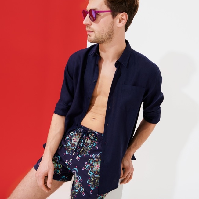 Men Swim Trunks Embroidered Kaleidoscope - Limited Edition - 6